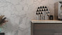 BRIO - WHITE MARBLE HEXAGON 8.5X10 *S/O*