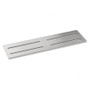 Wedi Premium Niche Shelf - Stainless Steel Brushed