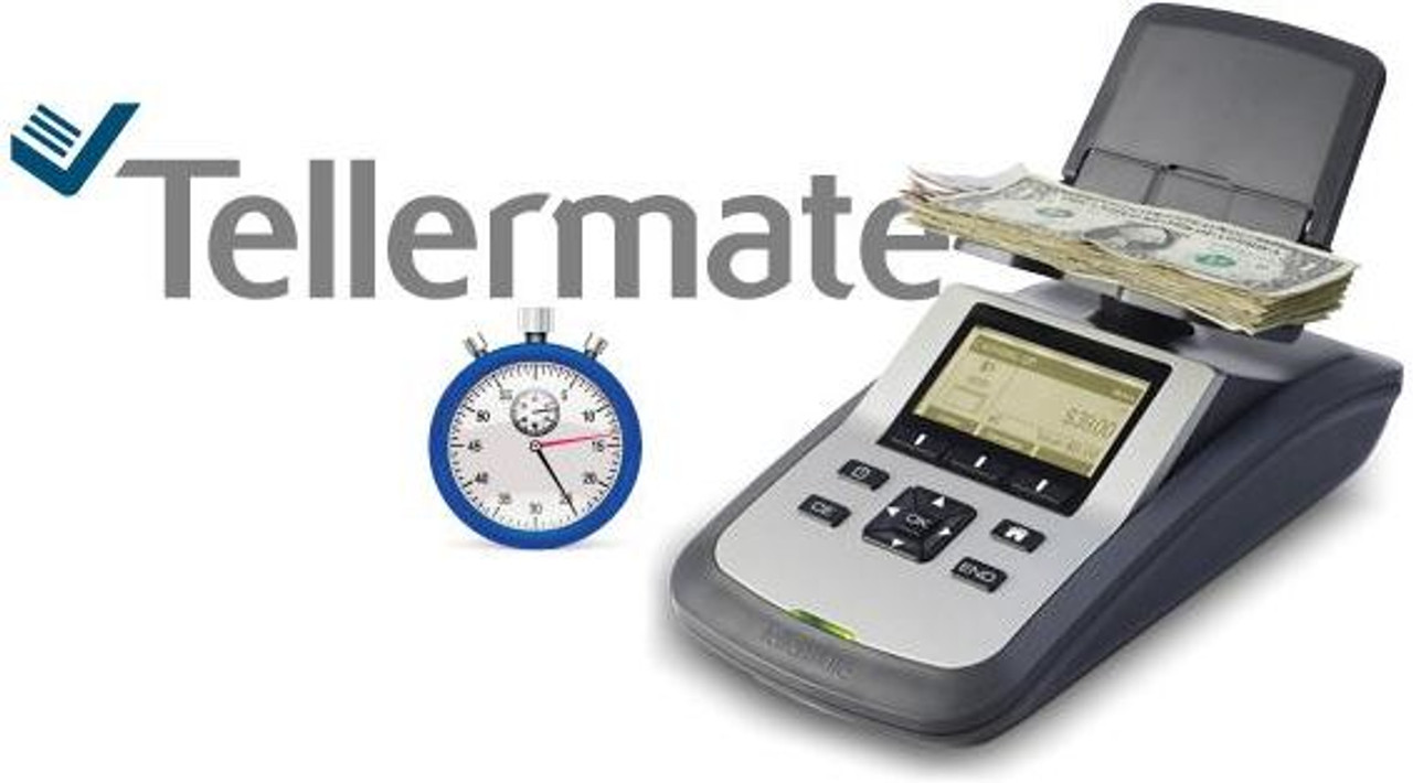 Tellermate T-ix R1000 Currency & Coin Counter Scale, T-iX R1000 Includes  Power Supply - Data Financial, Inc.