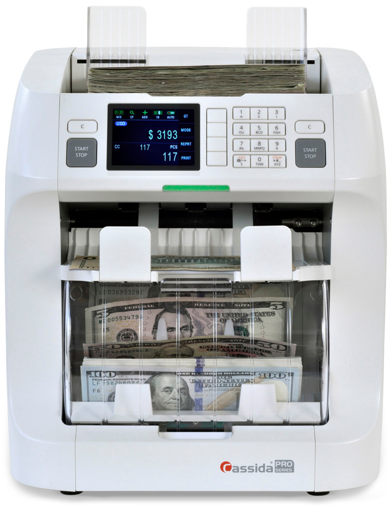 Cassida Pro Zeus Mixed Currency Discriminator (value counting