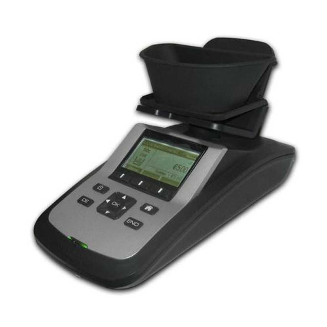 Tellermate T-ix R2000 Currency Counter Scale, includes power supply. Tix2000