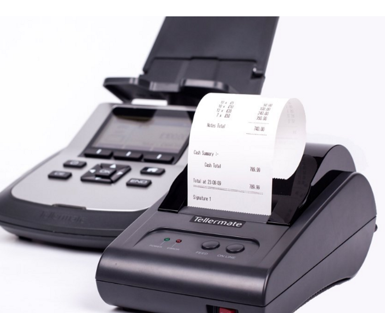 Tellermate T-ix R1000 Currency & Coin Counter Scale, T-iX R1000 Includes  Power Supply - Data Financial, Inc.
