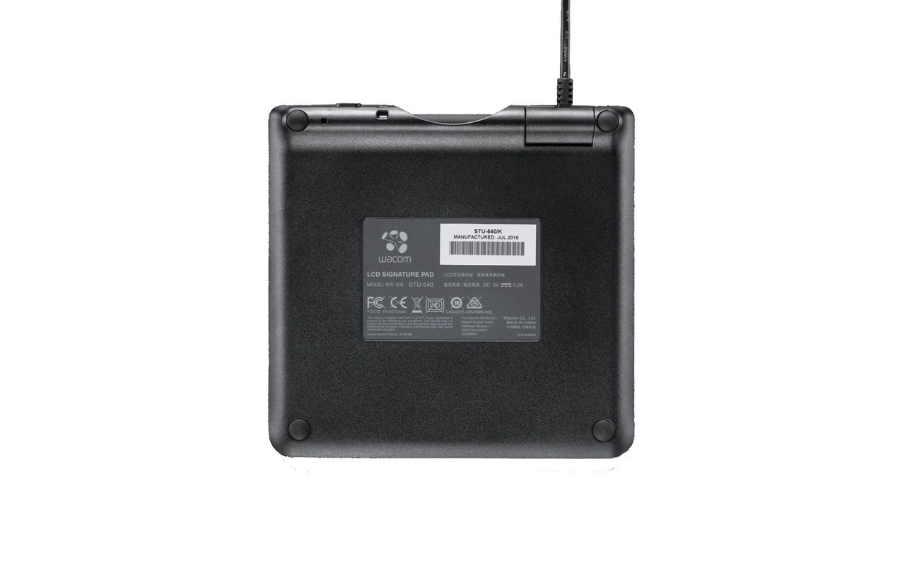 Wacom STU-540 Signature Pad (STU-540) - Data Financial, Inc.