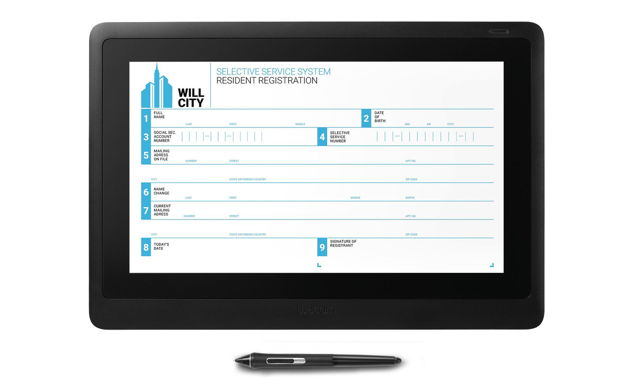 Wacom DTK-1660E Signature Tablet (DTK-1660E)