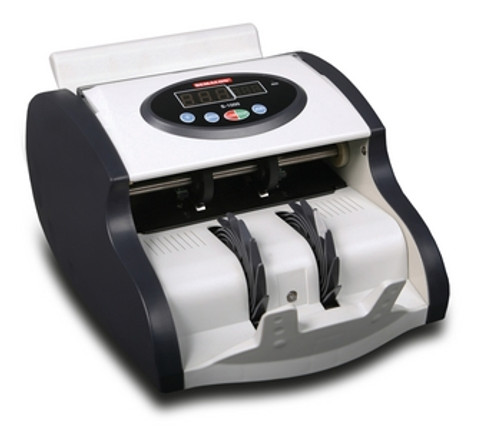 Semacon S-1025 "Mini" Series Compact Currency Counter with Ultraviolet and magnetic Counterfeit Detection Semacon S-1025 "Mini" Series Compact Currency Counter with Ultraviolet and magnetic Counterfeit Detection