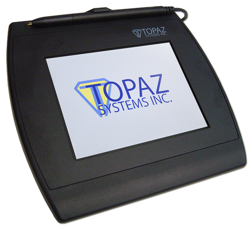 Topaz SigGem 5.7,  T-LBK57GC-BHSB-R  (Dual Serial/USB, Backlit)