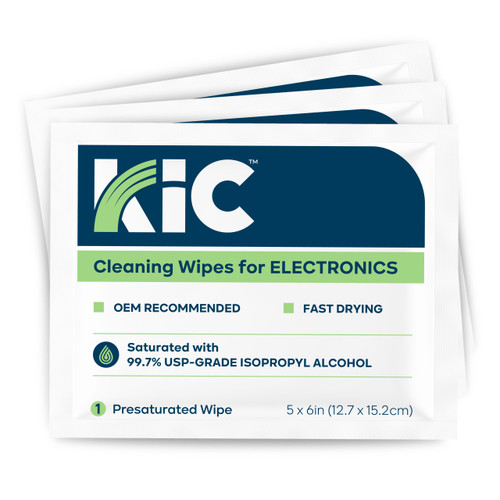 Electronic Cleaning Wipes with 99.7% Isopropyl Alcohol