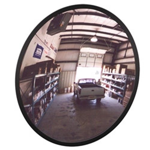 Klear-Vu Circular Convex Mirror,  Acrylic Lens, Galvanized Back, 30" (P-300MR)