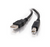 USB 2.0 Cable 3 Meter (Black)  for Epson TM-U Series Printers (9.8ft)