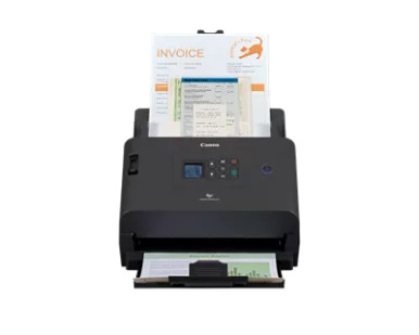 Scanner Document Canon DR-S250N – Numérisation Directe Via Réseau – Chargeur 60 Pages – 50 Pages/min - 6