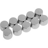 DRAG SPECIALTIES 2402-0123 Drag Specialties Bolt Covers - Hex - Deep - Shouldered - 5/16" - Chrome - 10 Pack