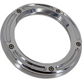 TRASK TM0041CH Trask Assault Derby Cover - Chrome - Touring/Trike Tm-0041Ch