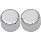 DRAG SPECIALTIES 1510-0318 Drag Specialties Docking Covers - Short - Chrome