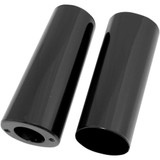 DRAG SPECIALTIES 0411-0045 Drag Specialties Fork Slider Covers - Extended +2" (8.5") - Gloss Black - Smooth