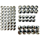 Drag Specialties Bolt Covers - Engine - Chrome - M8 Drag Specialties Bolt Covers - Engine - Chrome - M8