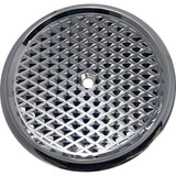COVINGTONS C3017C Covingtons Air Cleaner Cover Insert - Diamondback - Chrome C3017-C