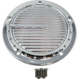 Covingtons Derby Cover - Dimpled - 5-Hole - Chrome - Softail C1973-C