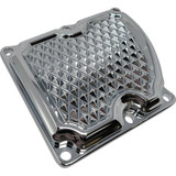 Covingtons Transmission Top Cover - Diamondback - Chrome - M8 Touring C3073-C