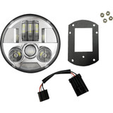 Custom Dynamics Probeam Headlight Kit - 5-3/4" - Chrome - Fxlrst/Fxrst Pb-Lrst-C