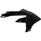 CYCRA 1CYC178712 Cycra Replica Radiator Shrouds - Black - Yamaha 1Cyc-1787-12