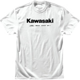 D'Cor Visuals Kawasaki Racing T-Shirt - White - Xl 80-120-4