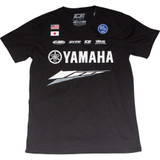 D'Cor Visuals Yamaha Factory T-Shirt - Black - 2Xl 80-126-5