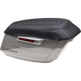 MUSTANG 88404 Deluxe Saddlebag Lid Coers - Black - Touring 88404
