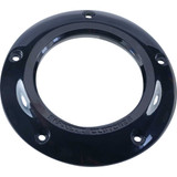 BARNETT 3433044018 Derby Cover - Clear Black - M8 Softail 343-30-44018