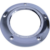 Derby Cover - Clear Chrome - M8 Softail 343-30-43018