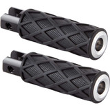 ARLEN NESS 400052 Diamond Footpegs - Driver - Chrome 400-052