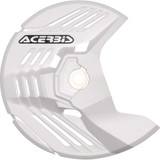 ACERBIS 2985050002 Disc Cover - Linear - White - Honda | Kawasaki | Sherco | Yamaha 2985050002