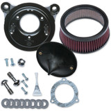 S&S Cycle Super Stock Stealth Air Cleaner Kit - Black 170-0301B