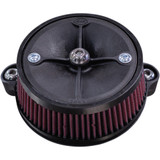 S&S Cycle Super Stock Stealth Air Cleaner Kit - Black 170-0354C