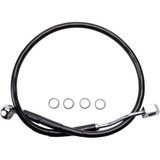 Drag Specialties Brake Line - Rear - Master Cylinder To Abs - Black