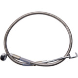 Drag Specialties Brake Line - Rear - Master Cylinder To Abs - Stainless Steel