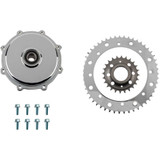 DRAG SPECIALTIES 1210-2664 Drag Specialties Conversion Sprocket Kit - Chrome - M8 Touring/Trike