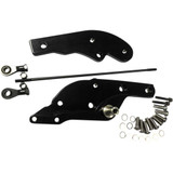 DRAG SPECIALTIES 1622-0554 Drag Specialties Forward Control Extensions - 3" Forward - Black - Fl/Fx