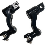 Drag Specialties Passenger Peg Mount - Adjustable - Black Drag Specialties Passenger Peg Mount - Adjustable - Black
