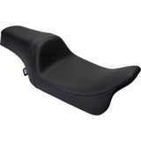 DRAG SPECIALTIES 0801-1493 Drag Specialties Predator 1Up Seat - Solar Leather - Black - Smooth - Flh '08-'23