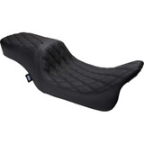 DRAG SPECIALTIES 0801-1500 Drag Specialties Predator 2-Up Seat - Vinyl - Double Diamond - W/O Backrest - Flh/Fltr '08-'23