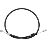 Drag Specialties Quick Connect Clutch Cable - Upper - 36" - Black/Chrome