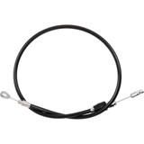 DRAG SPECIALTIES 0652-2857 Drag Specialties Quick Connect Clutch Cable - Upper - 40" - Black/Chrome