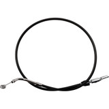Drag Specialties Quick Connect Clutch Cable - Upper - 41" - Black/Chrome