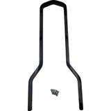 DRAG SPECIALTIES 1501-0767 Drag Specialties Round Sissy Bar - Black - 14.75"H X 8.75"W
