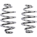 DRAG SPECIALTIES 0820-0238 Drag Specialties Seat Springs - Chrome - 4"