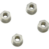 DRIVEN RACING DSN02SL Driven Racing Aluminum Sprocket Nuts - Silver - M8 X 1.25 Dsn-02-Sl