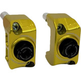 DRIVEN RACING DRCAX205GD Driven Racing Captive Axle Block - Gold - Zx4 Drcax-205Gd