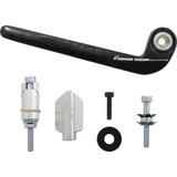 DRIVEN RACING DCTDLG2SL Driven Racing Lever Guard - Carbon Fiber - Clutch - Silver Dctdlg-2-Sl