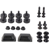 SW-MOTECH KFT0015236000 Dusc Adapter Kit For Pro Side Carrier - Black Kft.00.152.36000