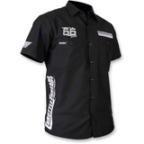 THROTTLE THREADS TT430S24BKXR Throttle Threads Throttle Threads Snow Shop Shirt - Black - Xl Tt430S24Bkxr